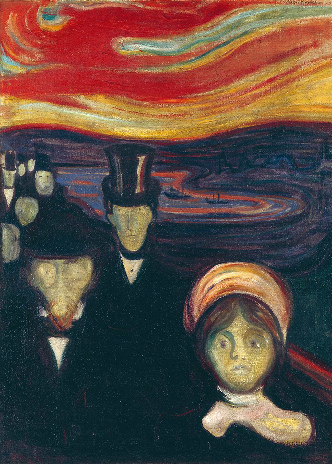 Anxiety by Munch