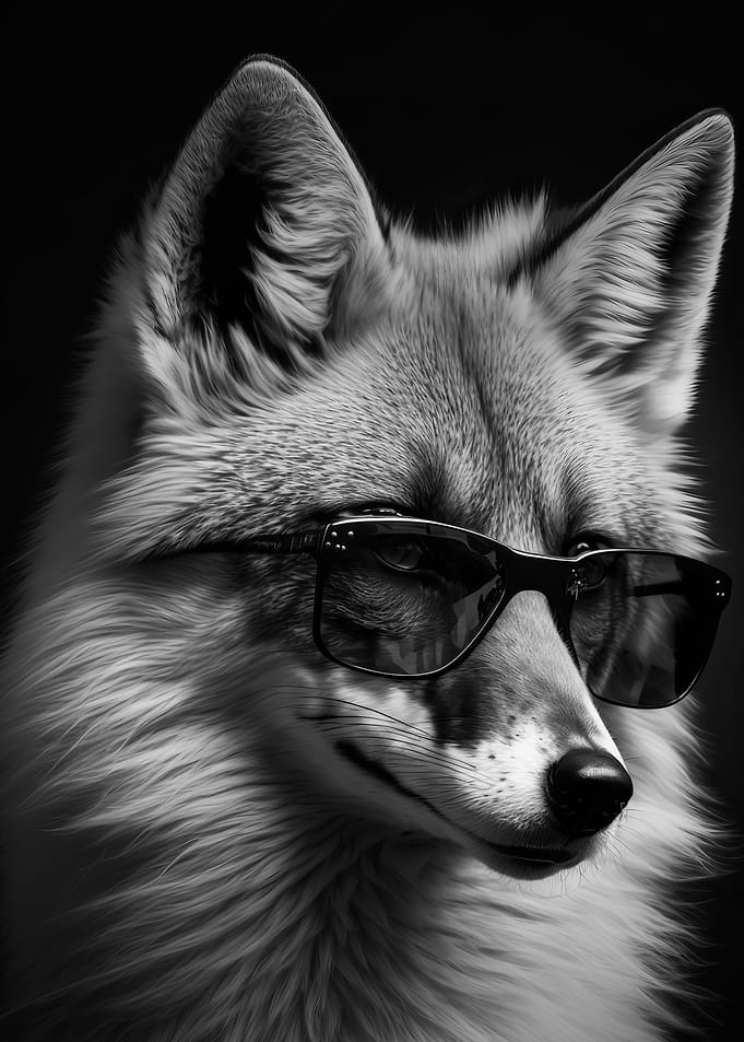 Portrait of a Red Fox