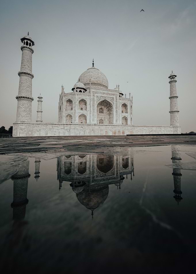 Vintage Mosque Reflections