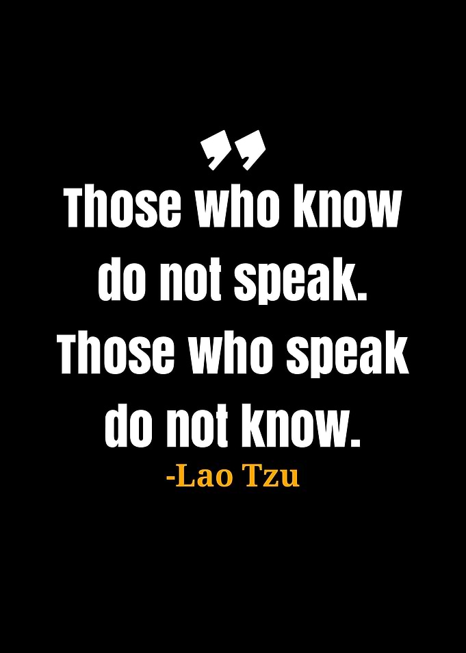Lao Tzu quote
