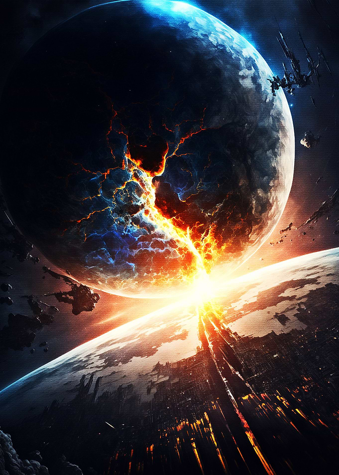 Shattered Solar System