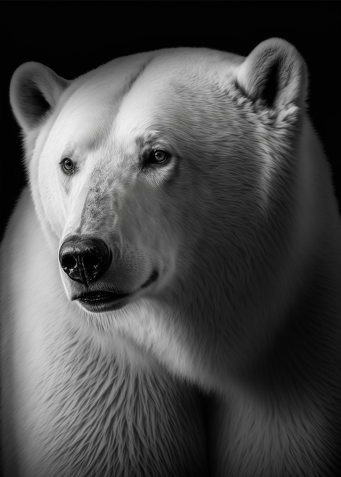 Portrait of a Polar Bear
