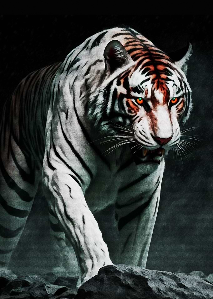 Mystic White Tiger