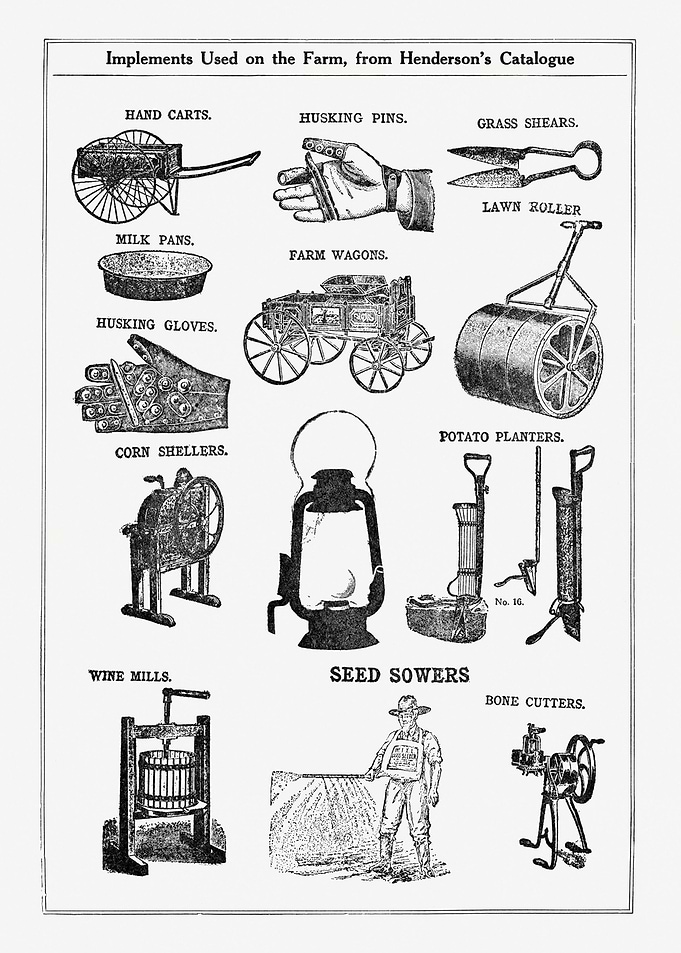 Vintage Farming tools