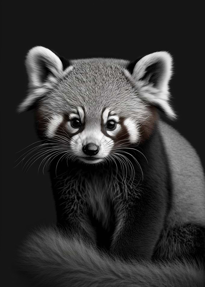 Portrait of a Red Panda