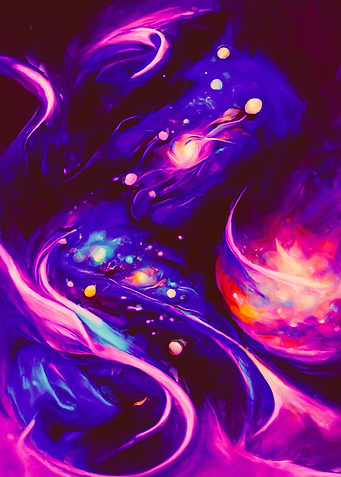 Purple Cosmic