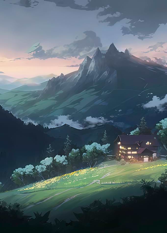Anime Mountain House