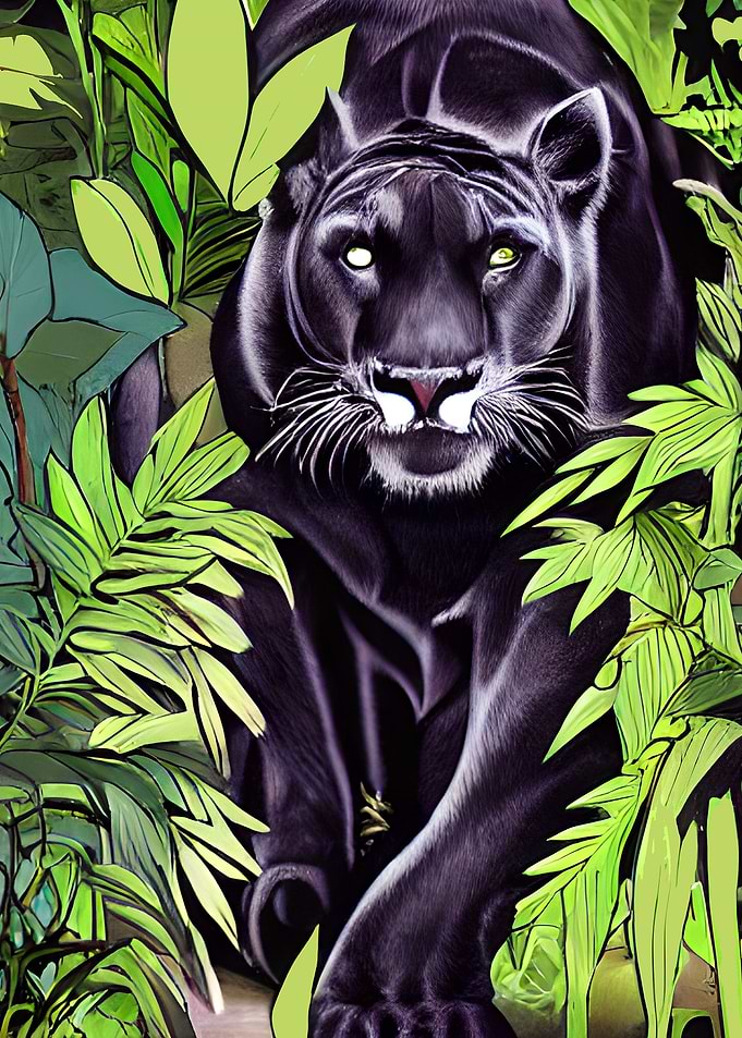 Black Panther Face Lovers
