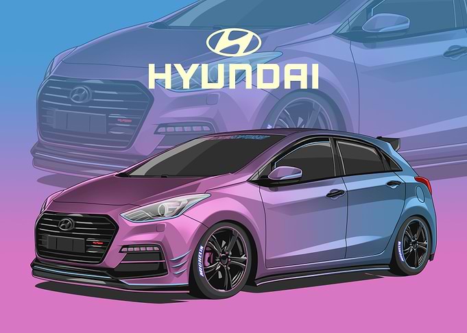 Hyundai I30 chameleon