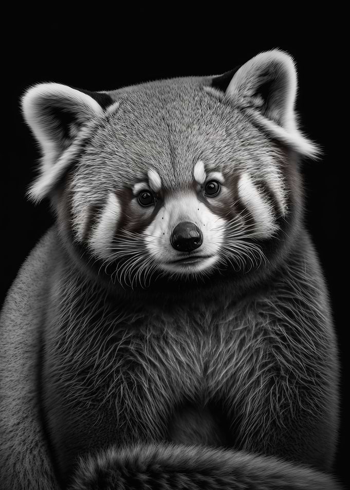 Portrait of a Red Panda