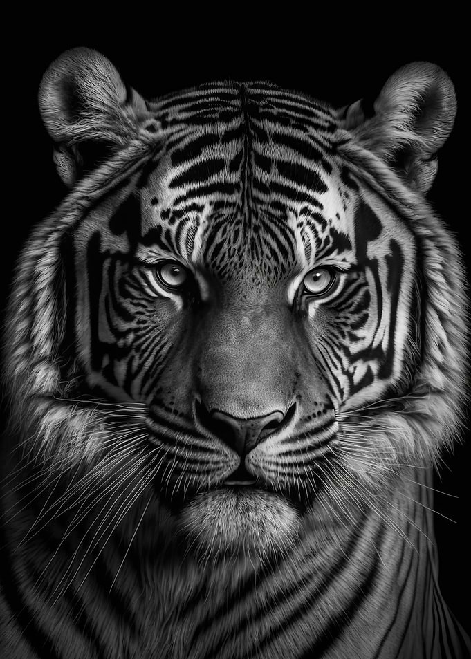 Portrait of a Tiger
