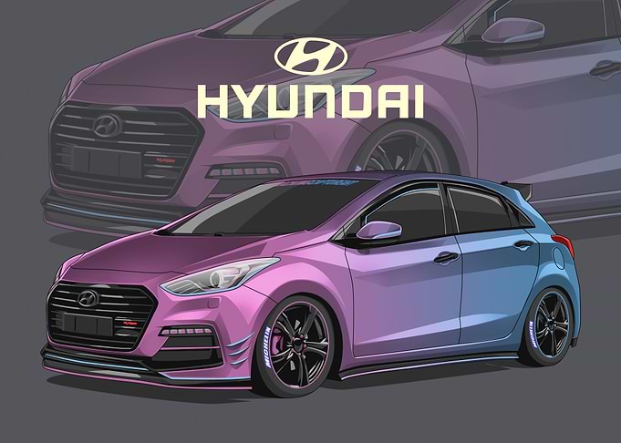 Hyundai I30 chameleon