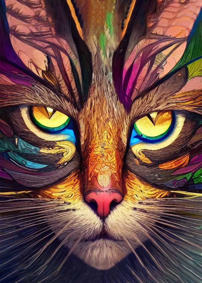 Cat Portrait 1