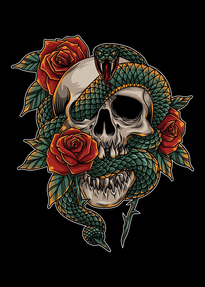 Viper and Skull