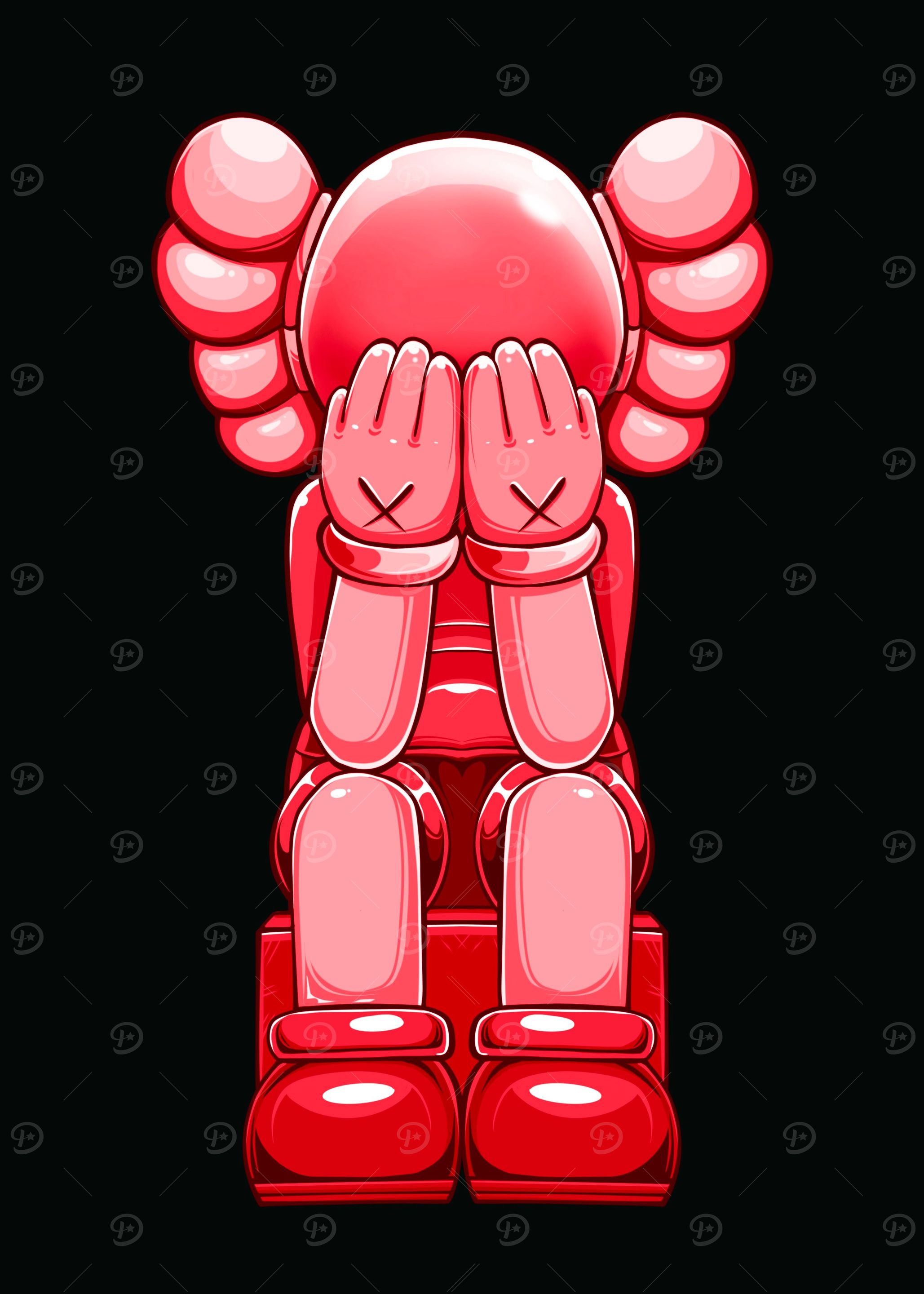Red kaws