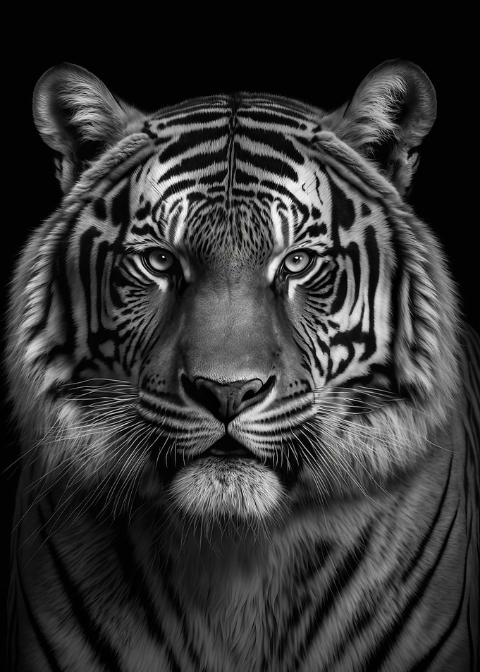 Portrait of a Tiger