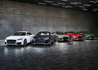 audi tt rs coupe heritage