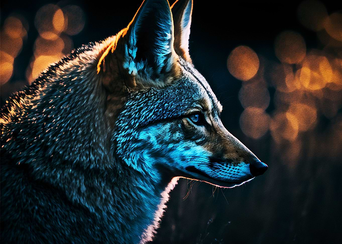 Nature Portrait Wolf