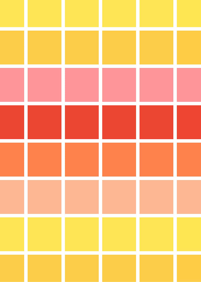 Checkered pattern yellow