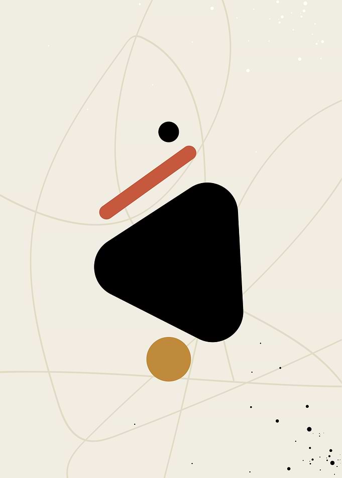 Abstract Minimalistic 3