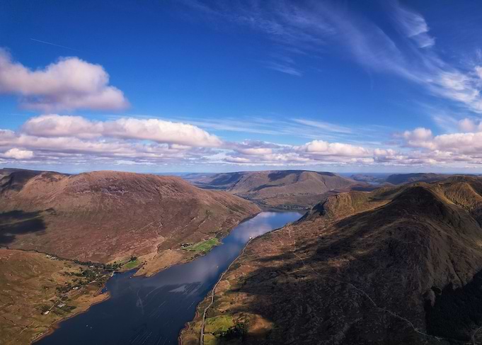 Fjord from above