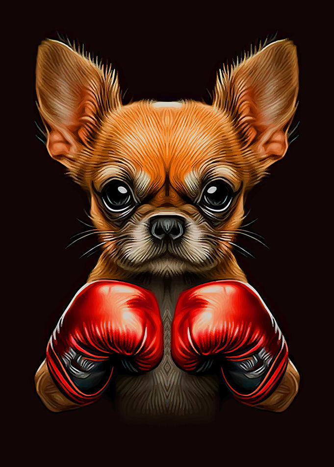 Chihuahua dog portrait