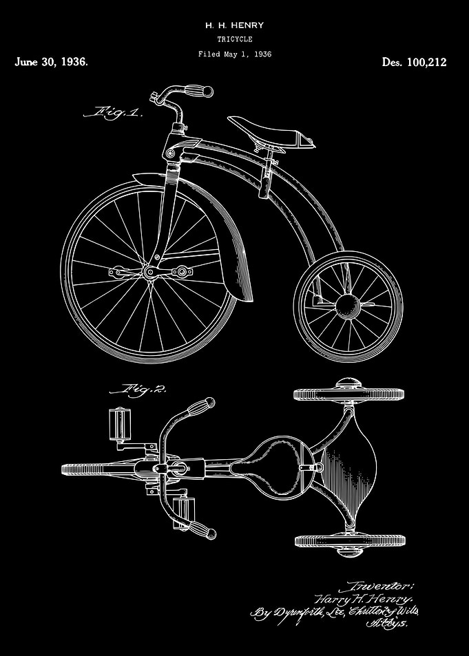 Tricycle patent