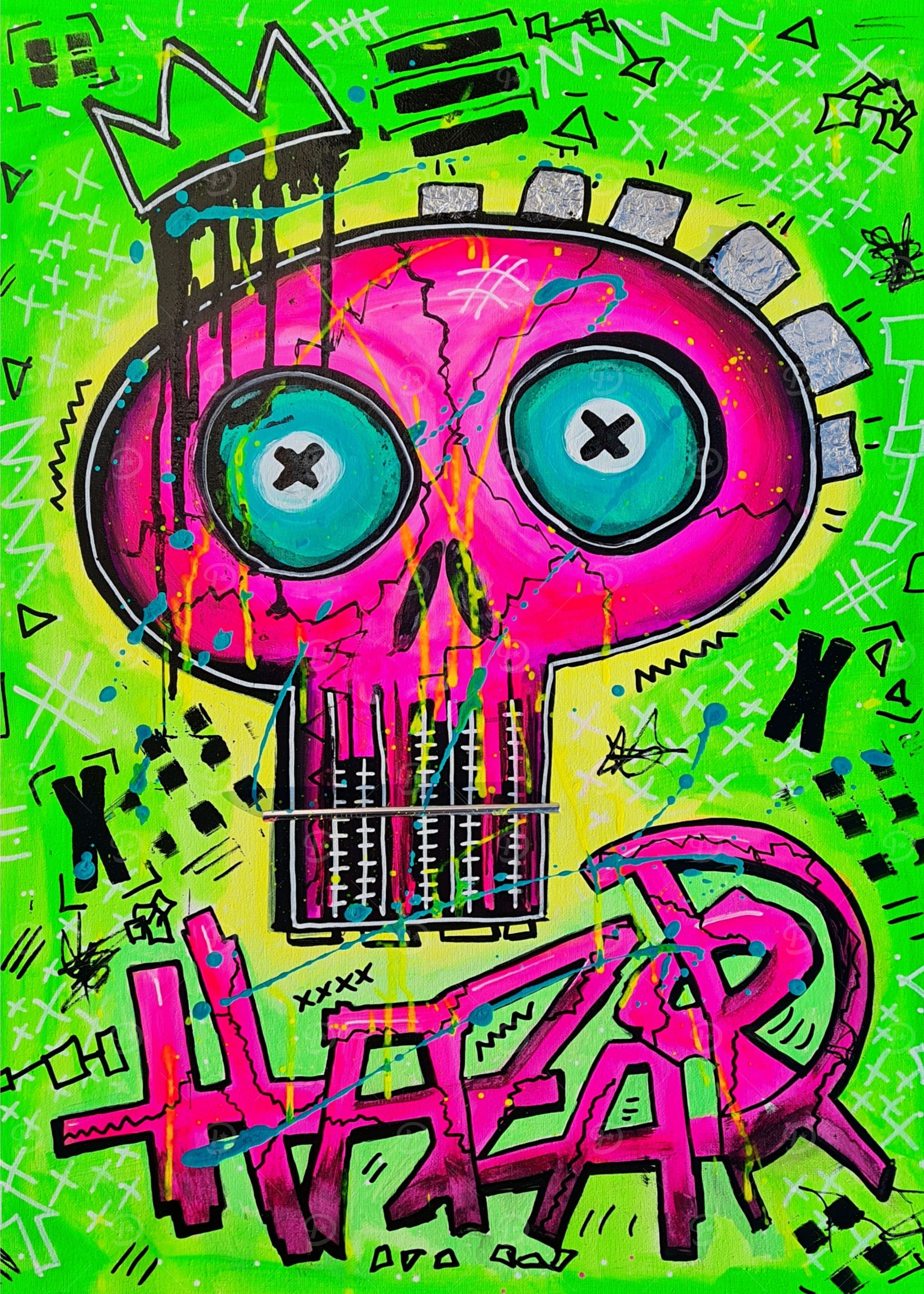 Skull Neo Expressionism