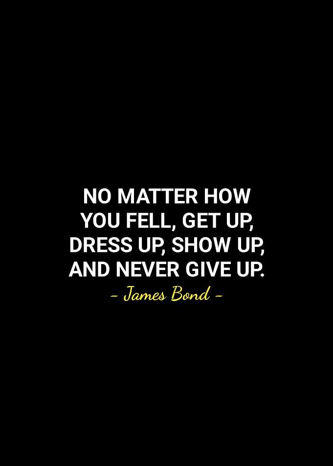 James Bond quotes