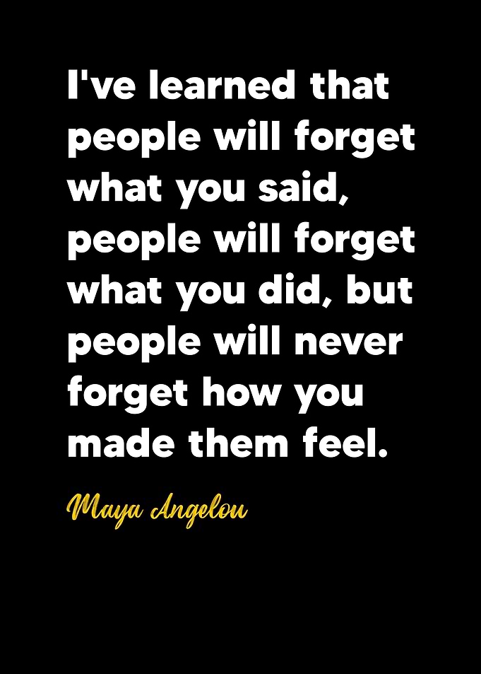Maya Angelou quote