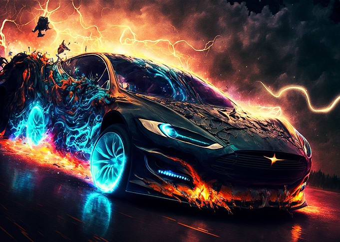 Electric Aura Car
