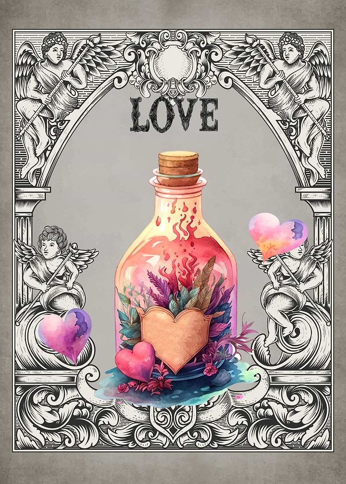 Love Potion with Heart