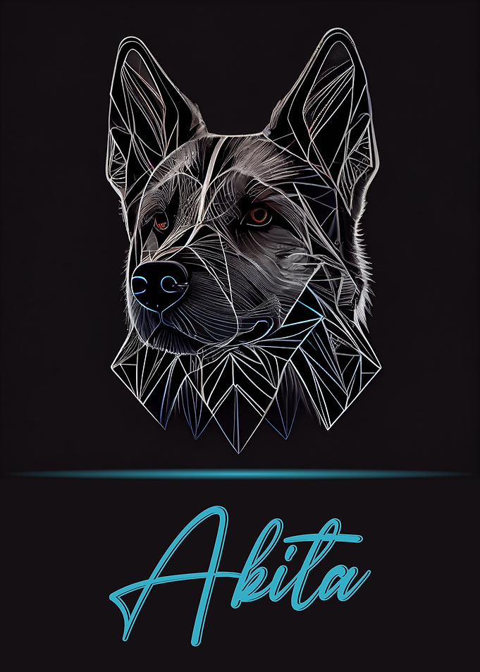 Akita Portrait