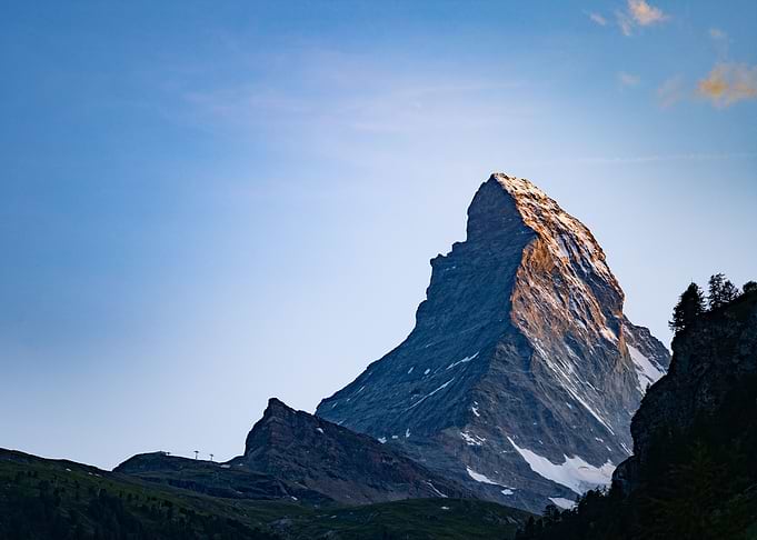 Matterhorn Zermatt Sunset