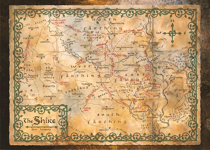 The Shire: Map