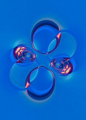 Drops Abstract Digital Art