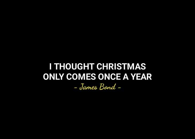 James Bond quotes