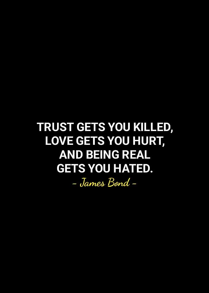 James Bond quotes