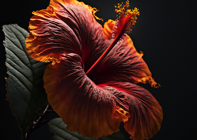 Portrait Hibiscus