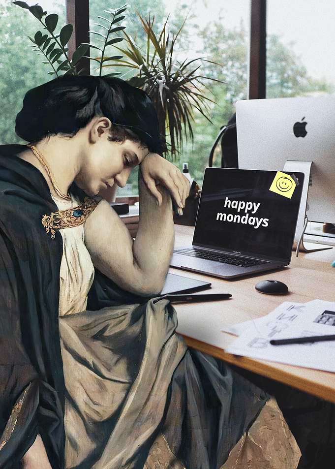 Monday at office