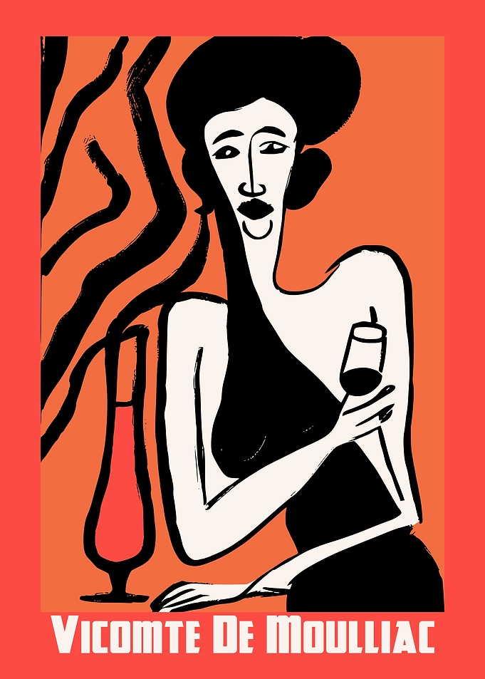 French Champagne Poster