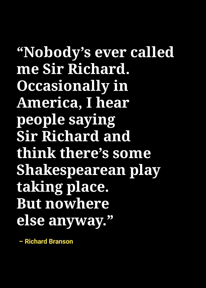 Richard Branson quotes
