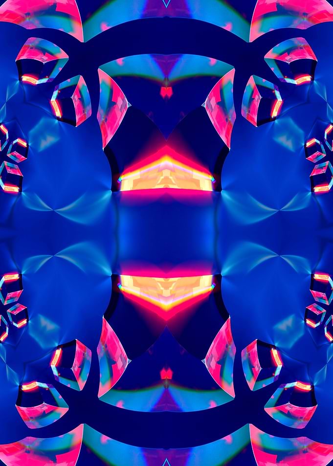 Abstract Colorful 3D Neon2