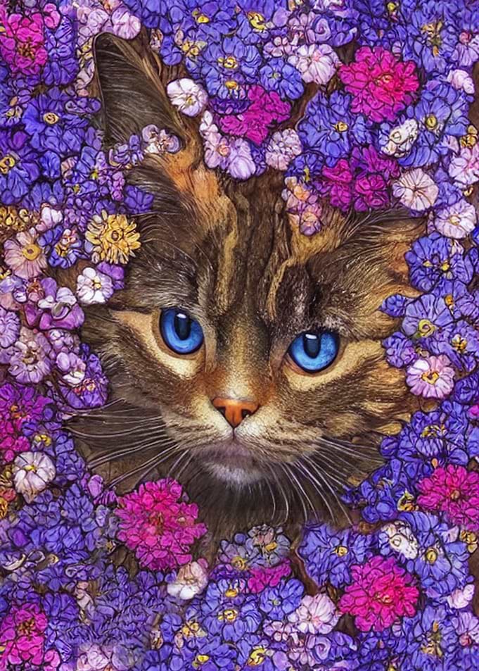 Fantasy Cat Portrait