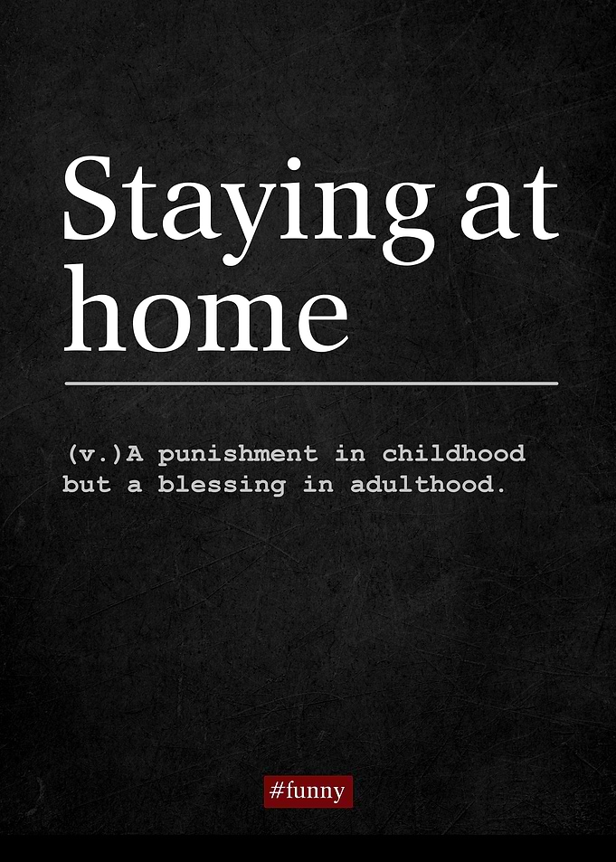 Funny Definition Home