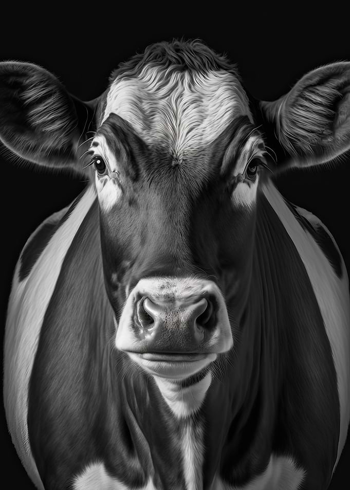 Portrait of a Cow