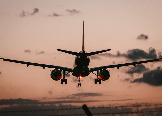 Photography of plane
