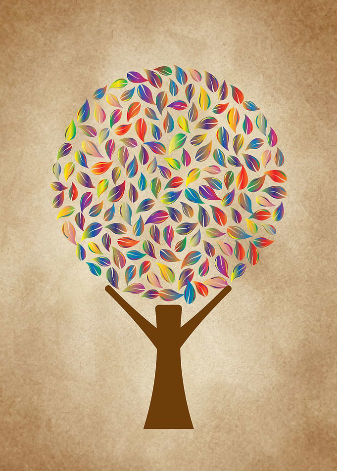 Abstract Tree vintage
