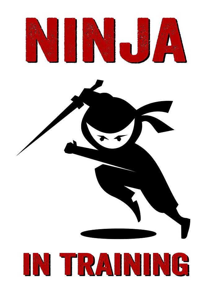 NINJA IN TRAINING RED