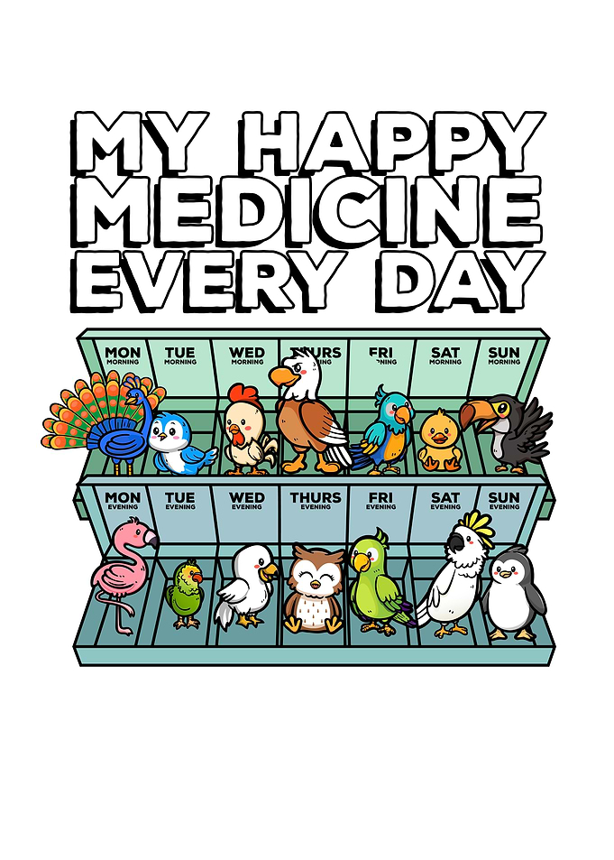 My Happy Medicine birds